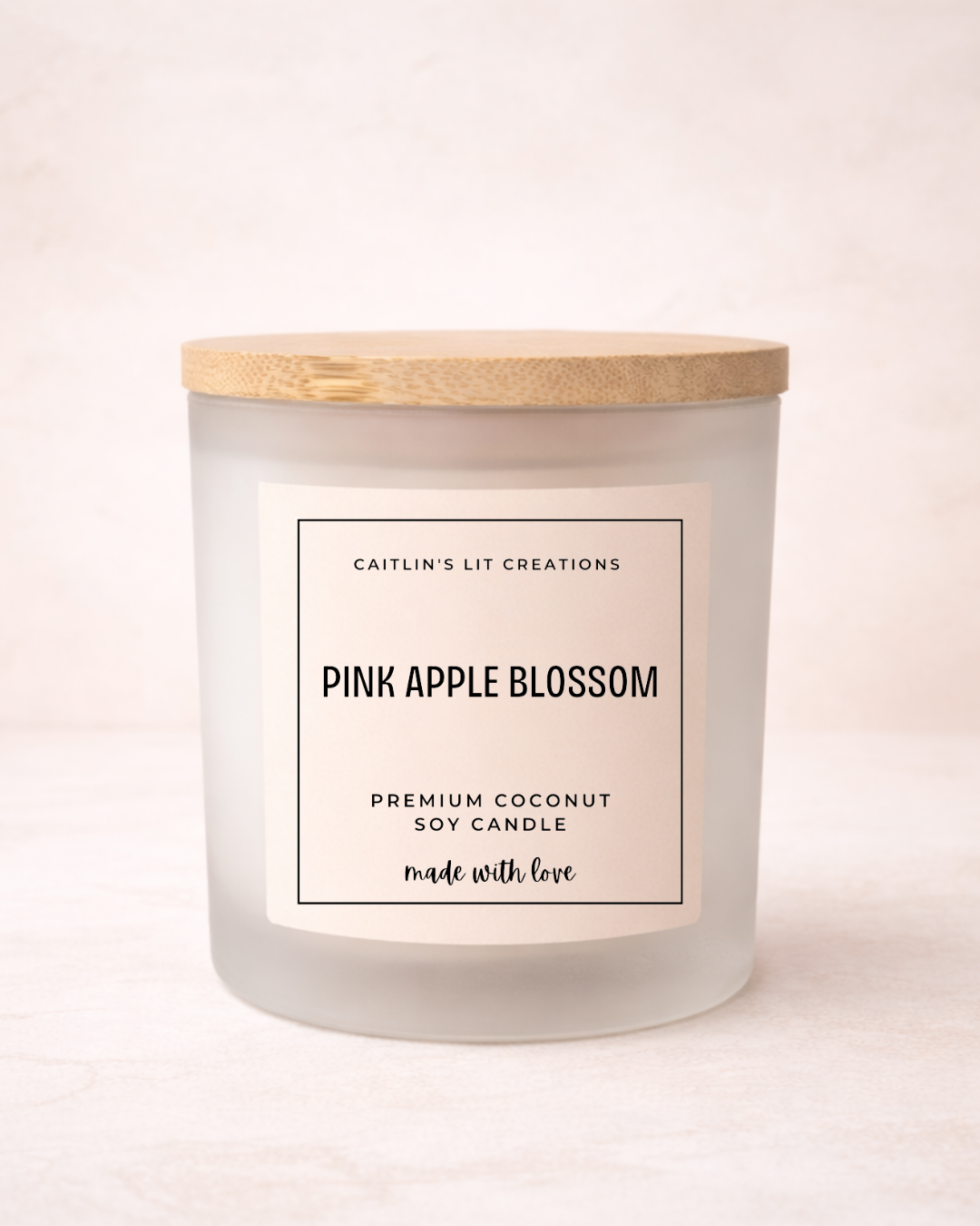 PINK APPLE BLOSSOM CANDLE