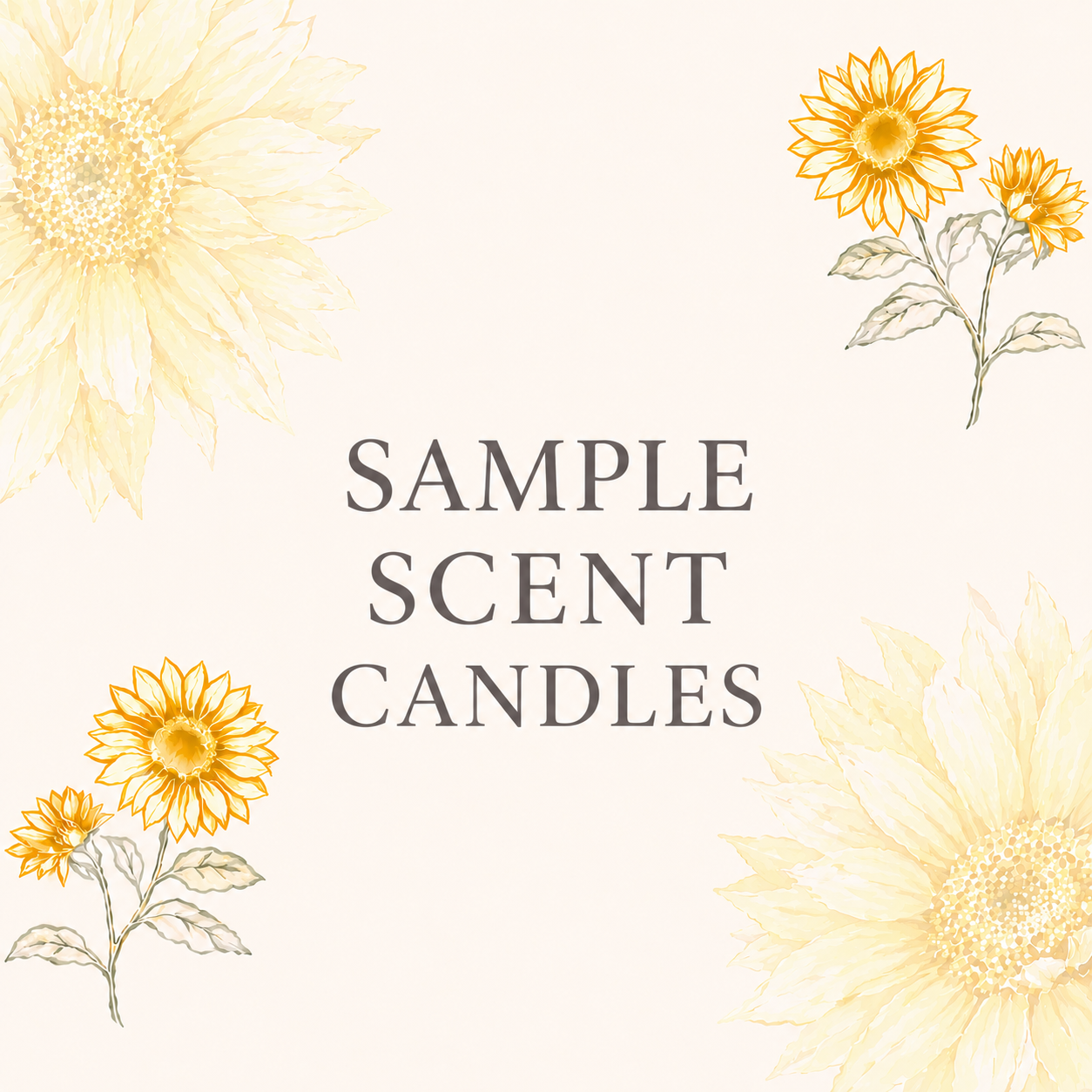 SAMPLE SCENT CANDLES