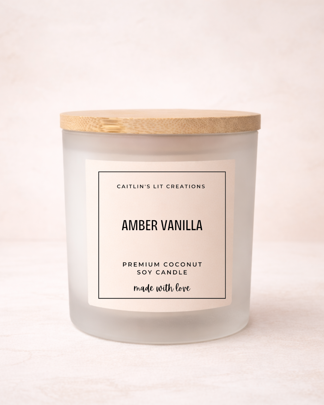 AMBER VANILLA CANDLE