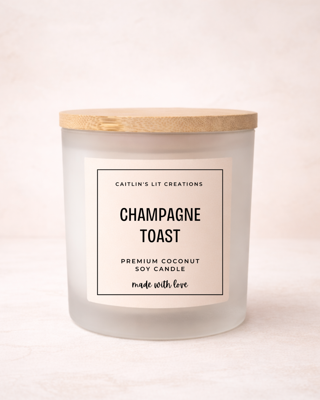 CHAMPAGNE TOAST CANDLE