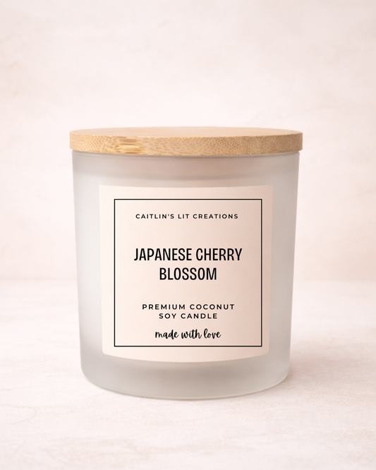 JAPANESE CHERRY BLOSSOM CANDLE
