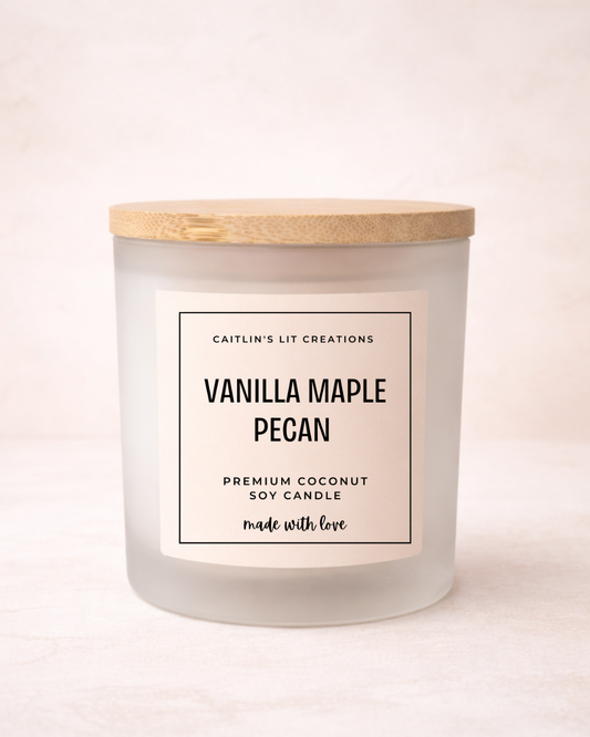 VANILLA MAPLE PECAN CANDLE