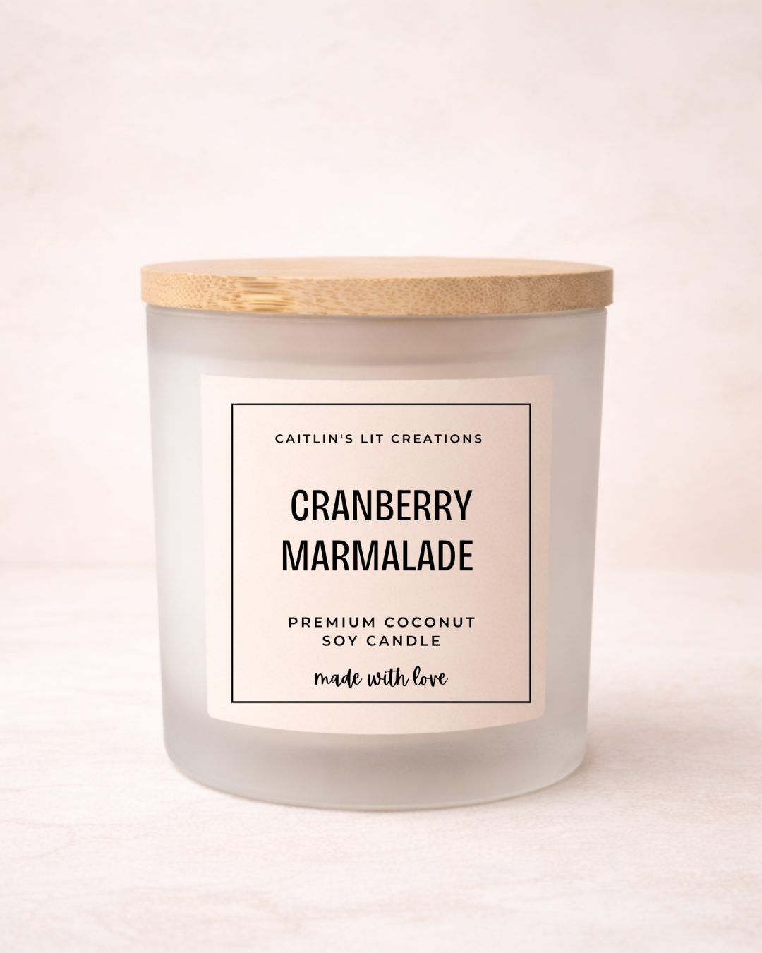 CRANBERRY MARMALADE CANDLE
