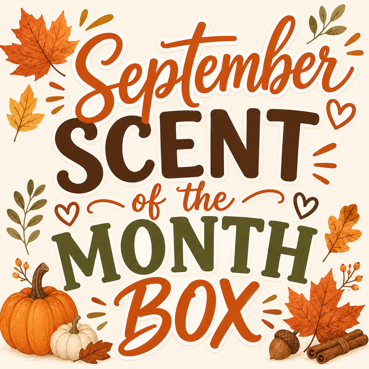 SEPTEMBER SCENT OF THE MONTH BOX