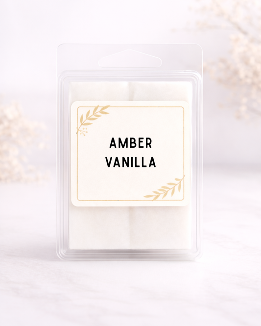AMBER VANILLA WAX MELTS